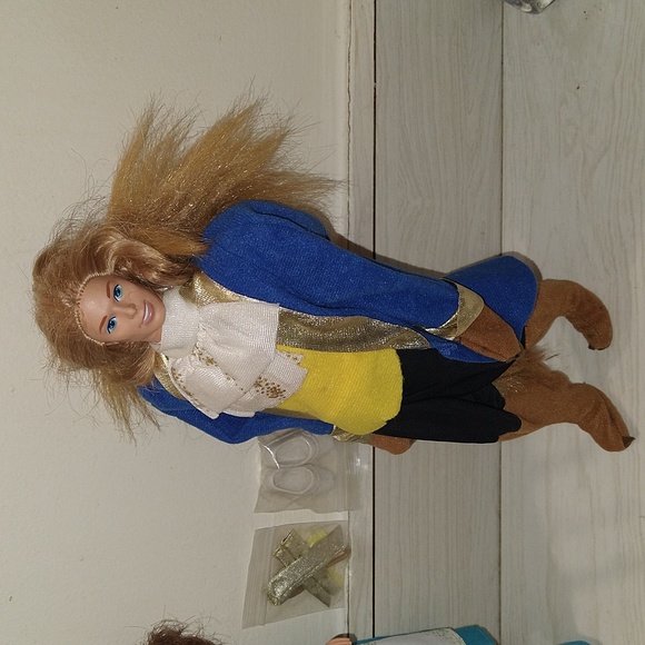Vintage 1991 Beauty & The Beast Doll Set - Picture 4 of 9